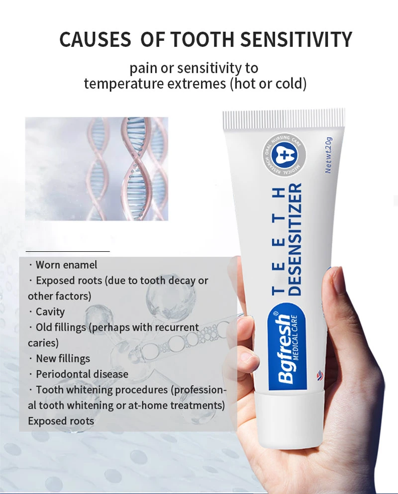 Dental Consumable Material Dental Desensitizing Toothpaste Prevent Dentinal Sensitivity with Rapid Production Capacity